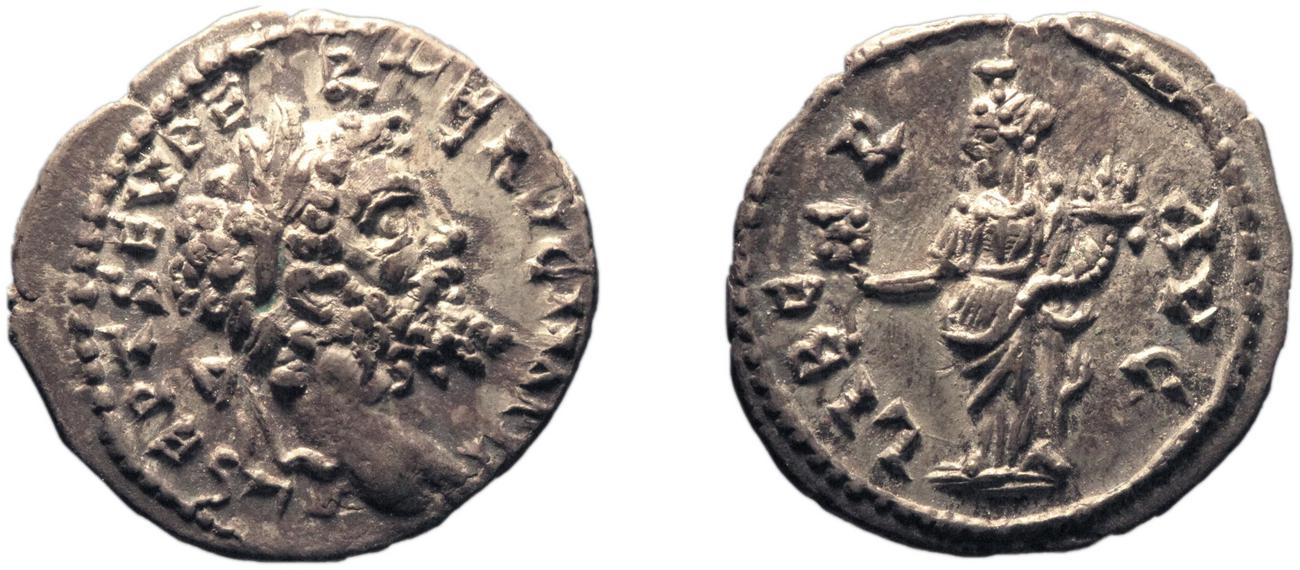аверс RIC IV Septimius Severus 455A