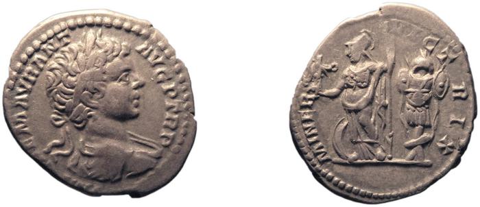 RIC IV Caracalla 25A, реверс, bm