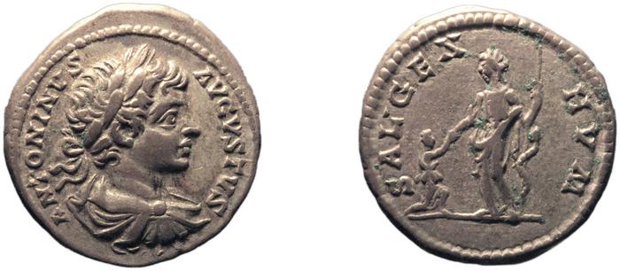 реверс RIC IV Caracalla 42C