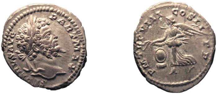 RIC IV Septimius Severus 150, реверс, bm