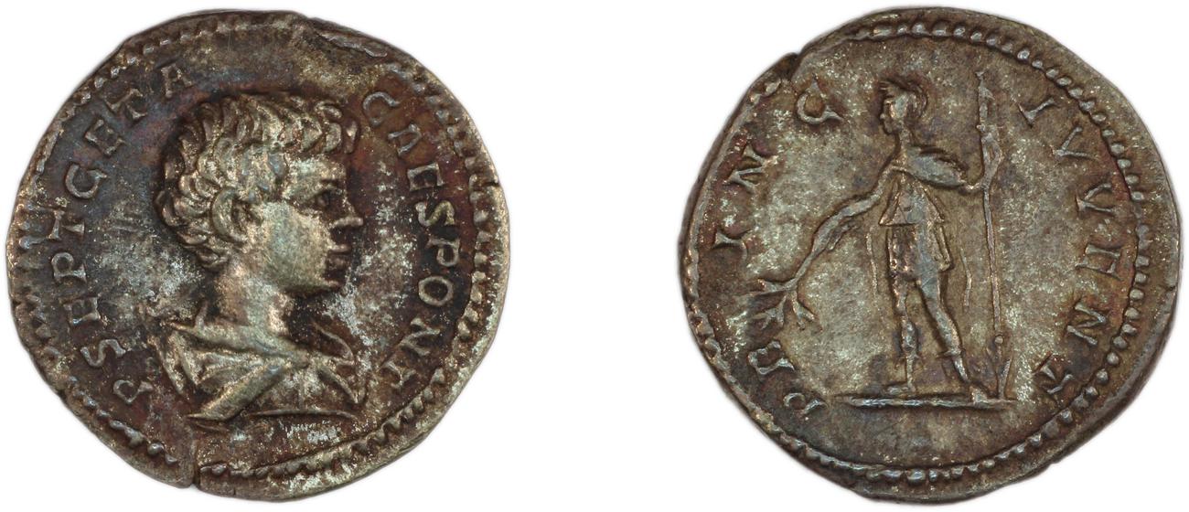 RIC IV Geta 15A, аверс, bm