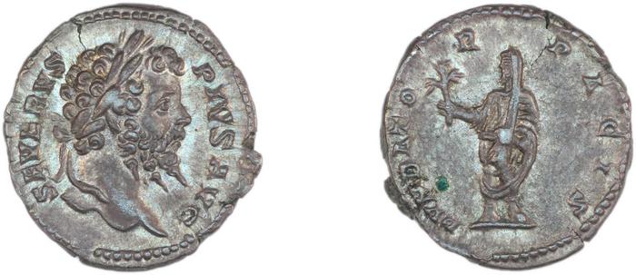 RIC IV Septimius Severus 265, реверс, bm