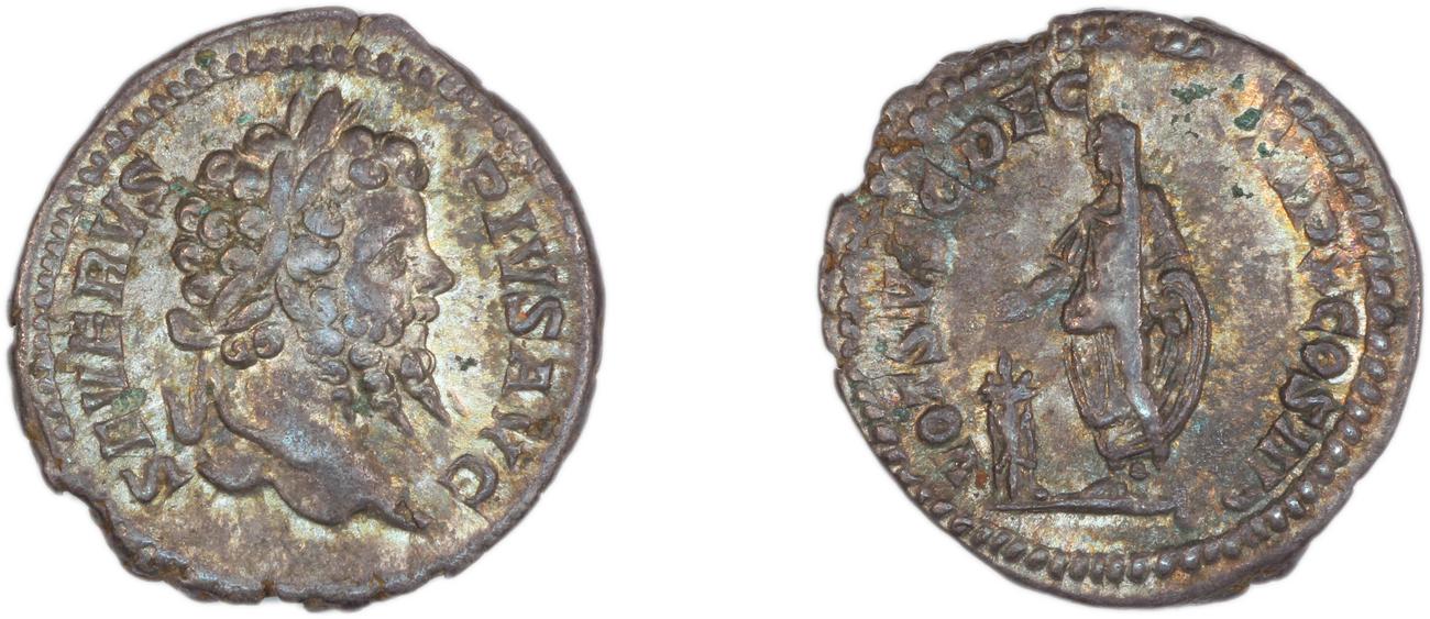 RIC IV Septimius Severus 186, аверс, bm
