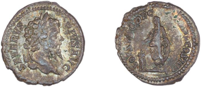 RIC IV Septimius Severus 186, реверс, bm