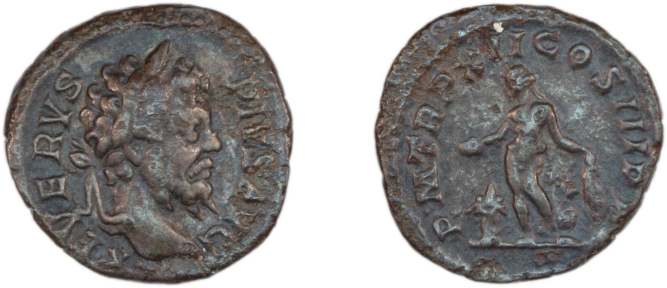 RIC IV Septimius Severus 195, аверс, bm
