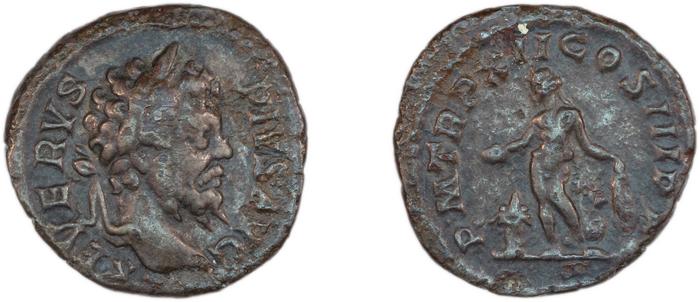 RIC IV Septimius Severus 195, реверс, bm