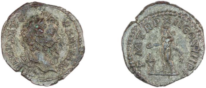 RIC IV Septimius Severus 195, реверс, bm