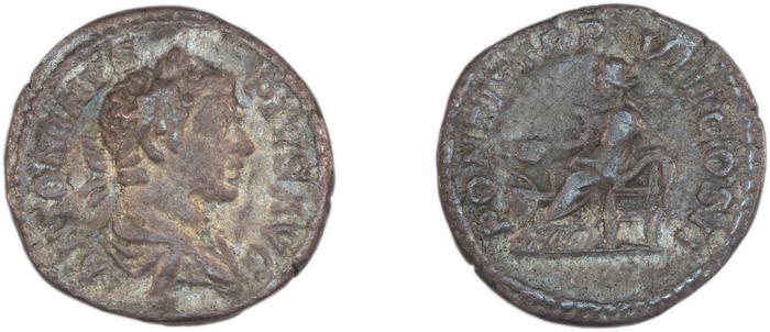 RIC IV Caracalla 82, реверс, bm