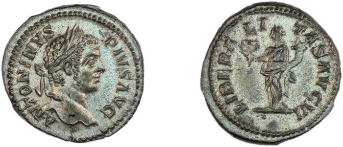 реверс RIC IV Caracalla 158