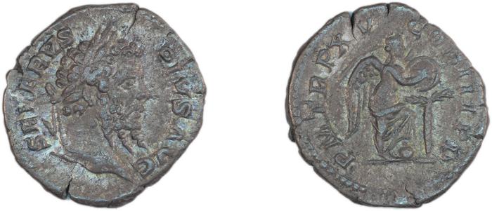 RIC IV Septimius Severus 211, реверс, bm