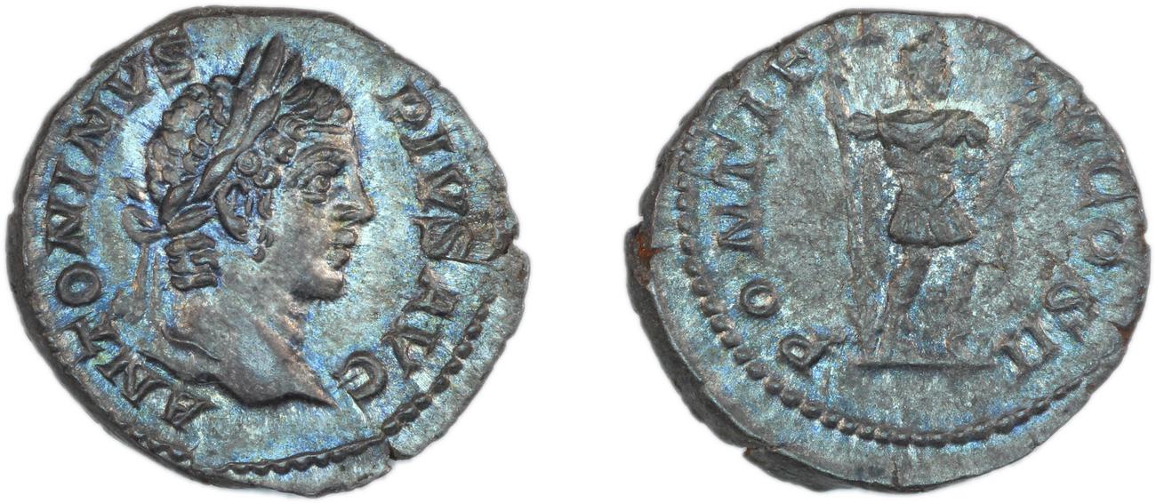 RIC IV Caracalla 95, аверс, bm