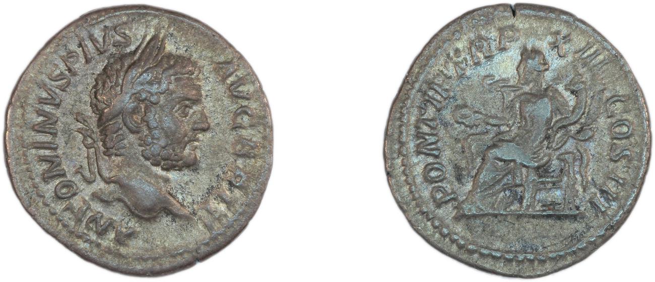 RIC IV Caracalla 116B, аверс, bm
