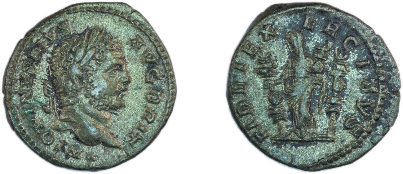 RIC IV Caracalla 213, аверс, bm
