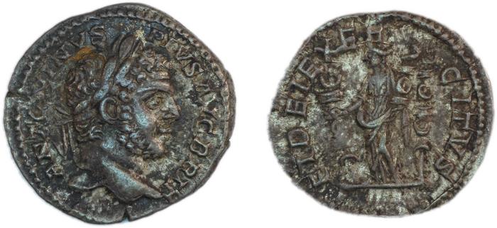 реверс RIC IV Caracalla 213