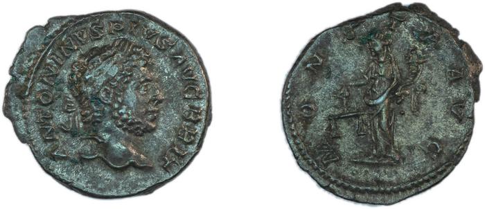 RIC IV Caracalla 224, реверс, bm