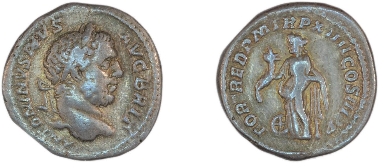 RIC IV Caracalla 189, аверс, bm