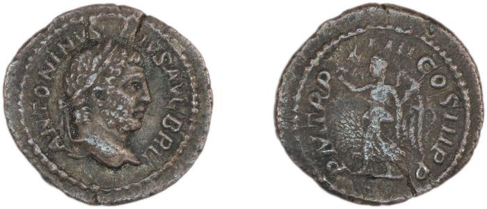 реверс RIC IV Caracalla 186