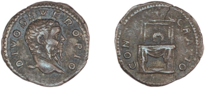 реверс RIC IV Caracalla 191E