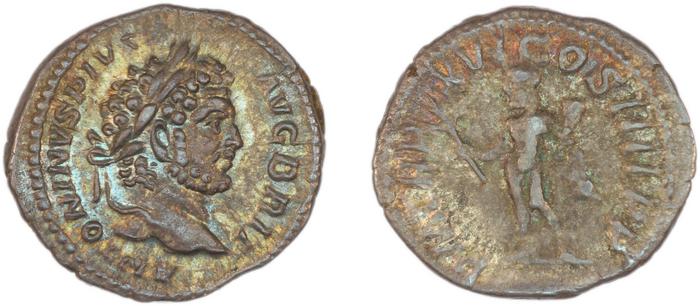 RIC IV Caracalla 206A, реверс, bm