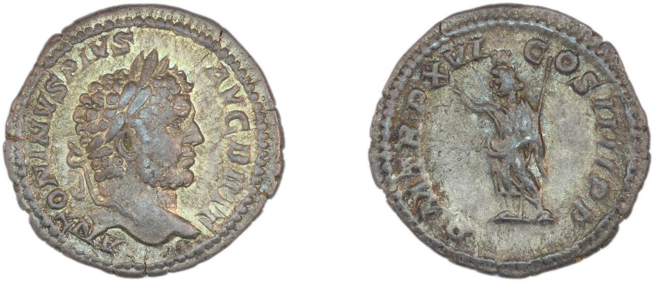 RIC IV Caracalla 208a, аверс, bm