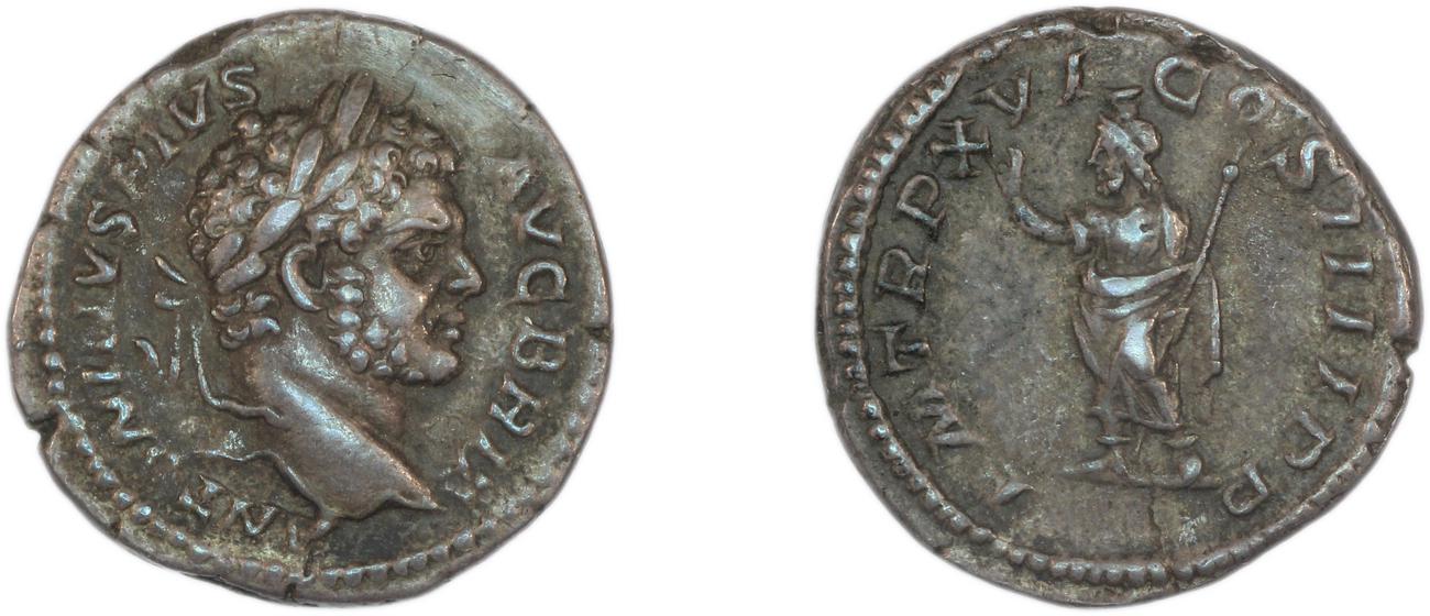 RIC IV Caracalla 208a, аверс, bm