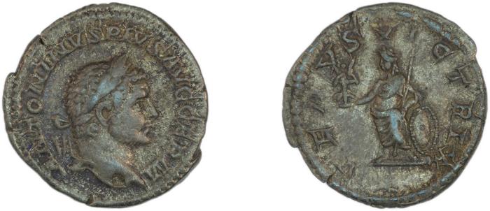 RIC IV Caracalla 311B, реверс, bm