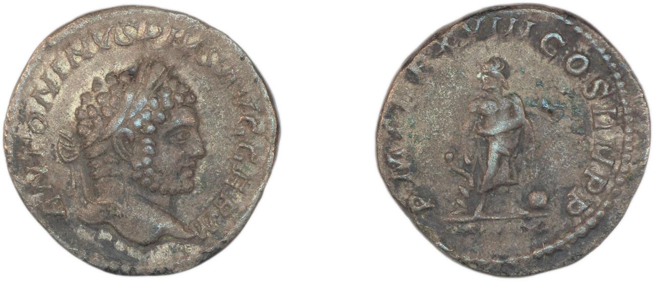 RIC IV Caracalla 251, аверс, bm