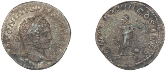 RIC IV Caracalla 251, реверс, bm