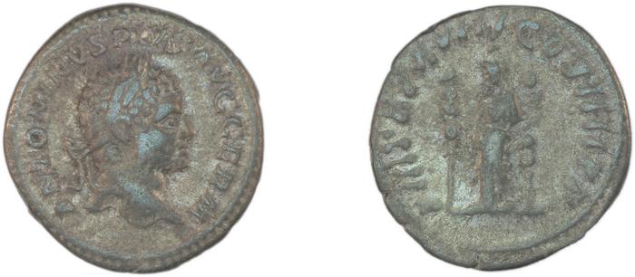 RIC IV Caracalla 266, реверс, bm