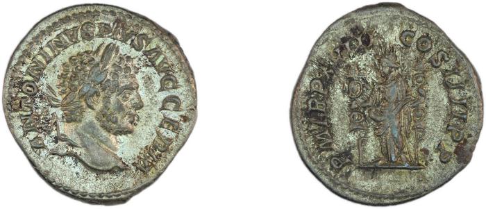 RIC IV Caracalla 266, реверс, bm