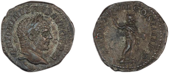 реверс RIC IV Caracalla 281B