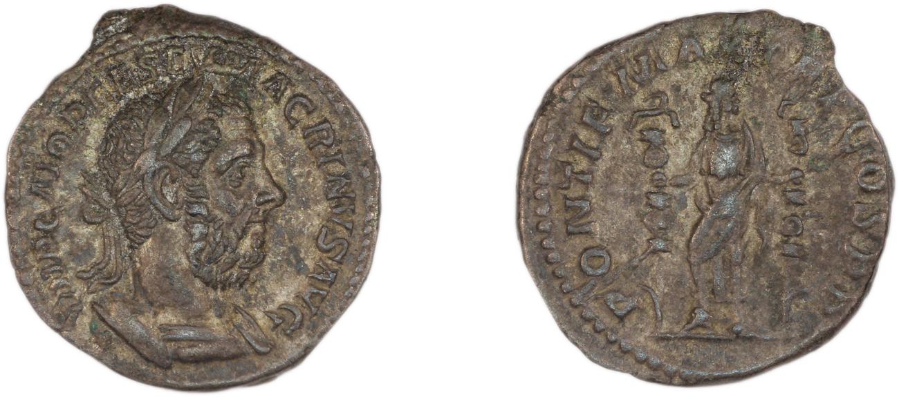 RIC IV Macrinus 22A, аверс, bm