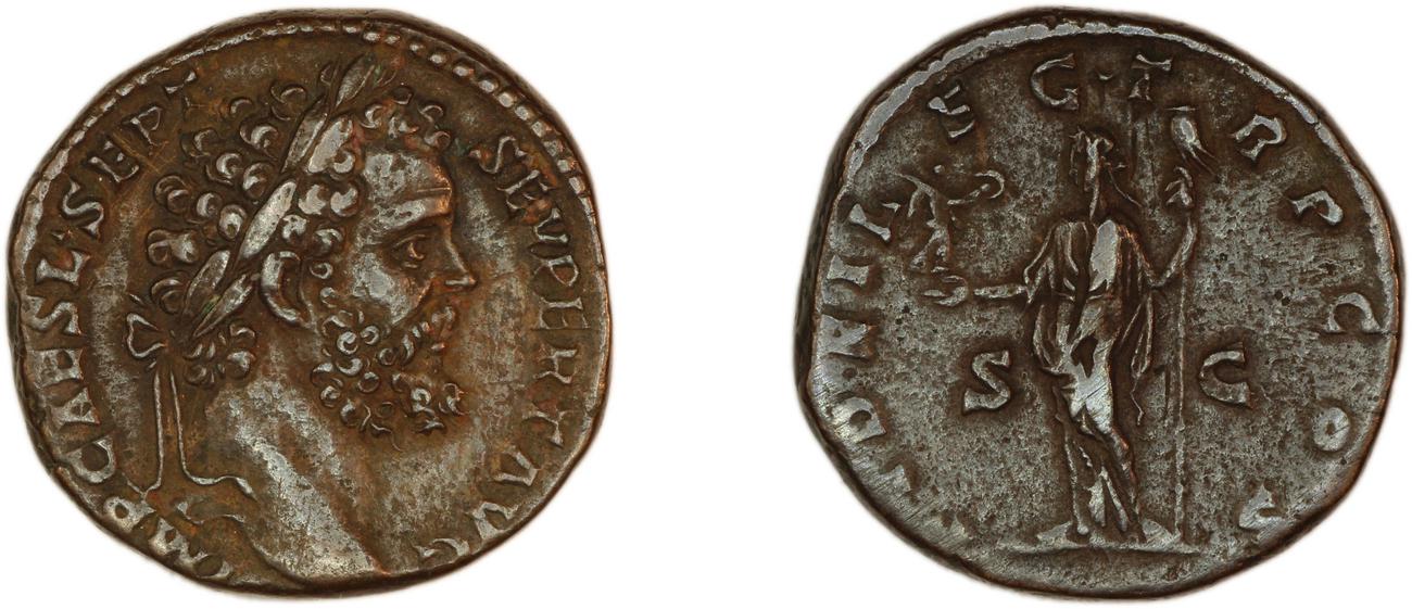 RIC IV Septimius Severus 651, аверс, bm