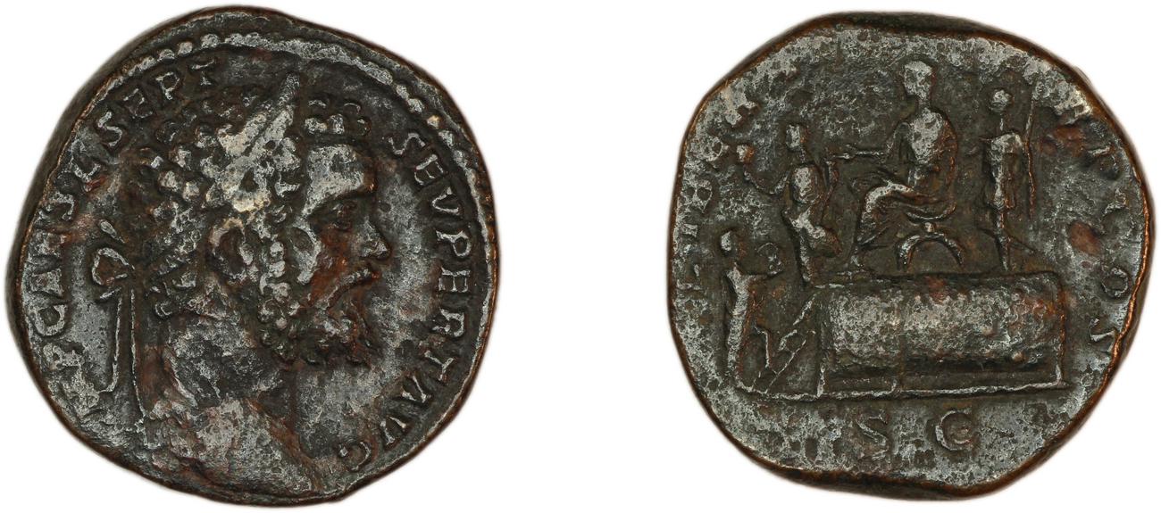 аверс RIC IV Septimius Severus 654