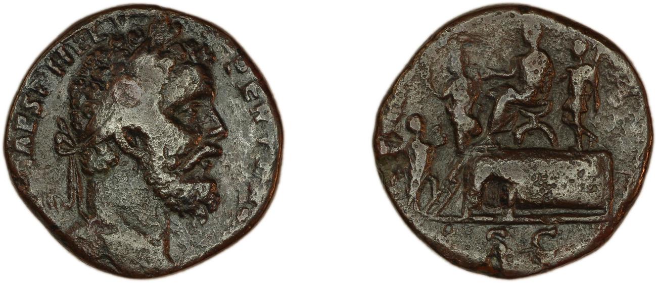 RIC IV Septimius Severus 654, аверс, bm