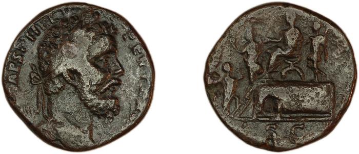 RIC IV Septimius Severus 654, реверс, bm