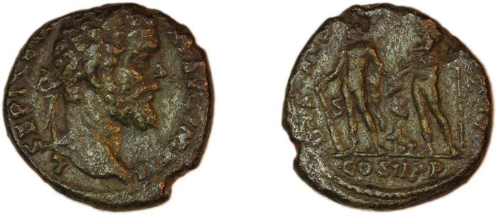 RIC IV Septimius Severus 666, реверс, bm