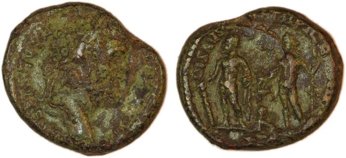 RIC IV Septimius Severus 666, реверс, bm
