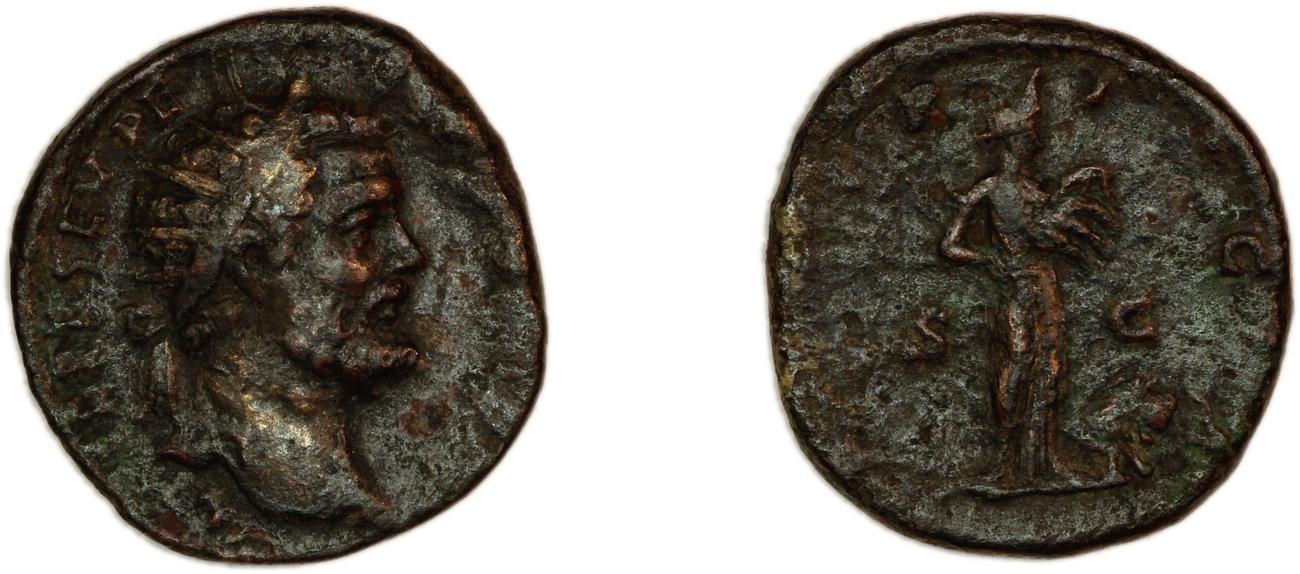 RIC IV Septimius Severus 680, аверс, bm