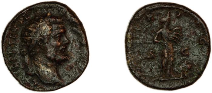 RIC IV Septimius Severus 680, реверс, bm
