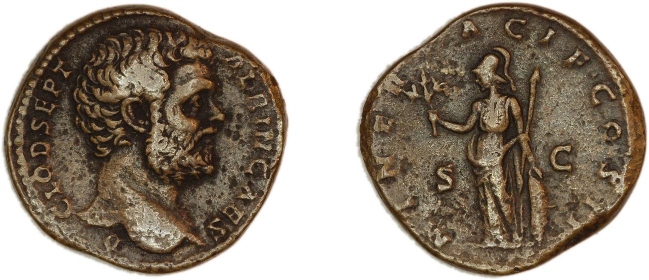 RIC IV Clodius Albinus 54A, аверс, bm