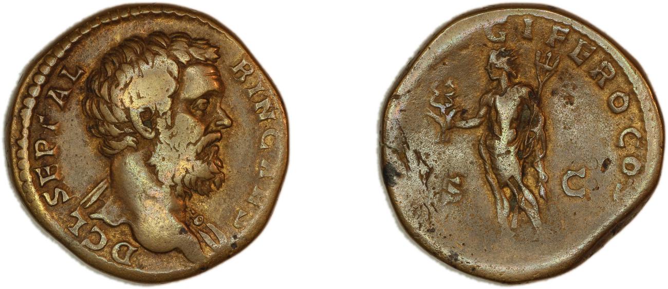 аверс RIC IV Clodius Albinus 56B