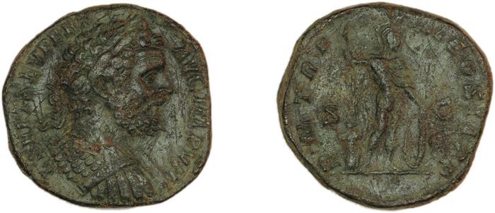 RIC IV Septimius Severus 708, реверс, bm