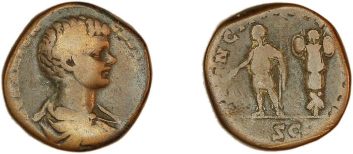 RIC IV Caracalla 398A, реверс, bm