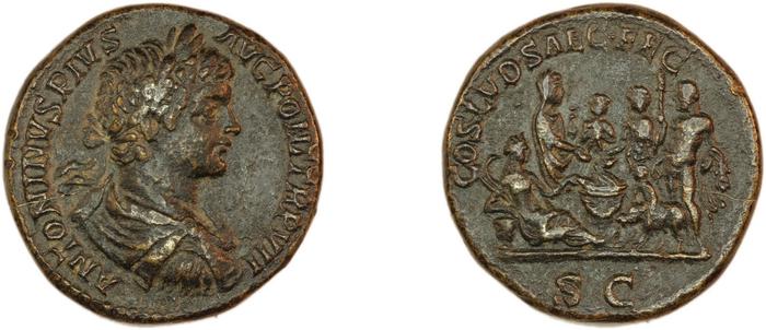 реверс RIC IV Caracalla 418