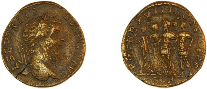 RIC IV Septimius Severus 799A, реверс, bm