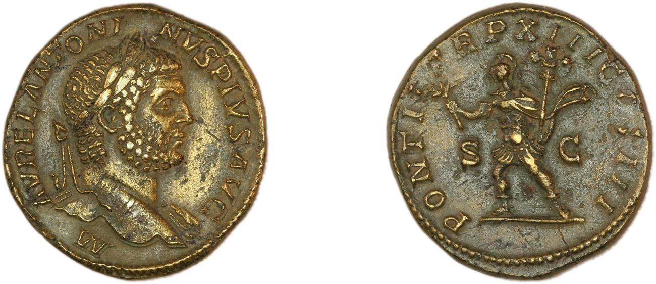 RIC IV Caracalla 450B, аверс, bm
