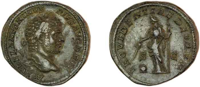 реверс RIC IV Caracalla 511A