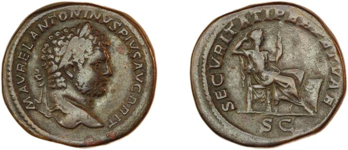 RIC IV Caracalla 512D, реверс, bm