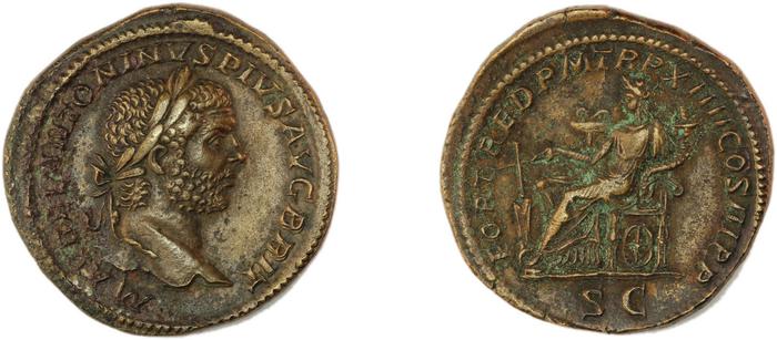 RIC IV Caracalla 479A, реверс, bm